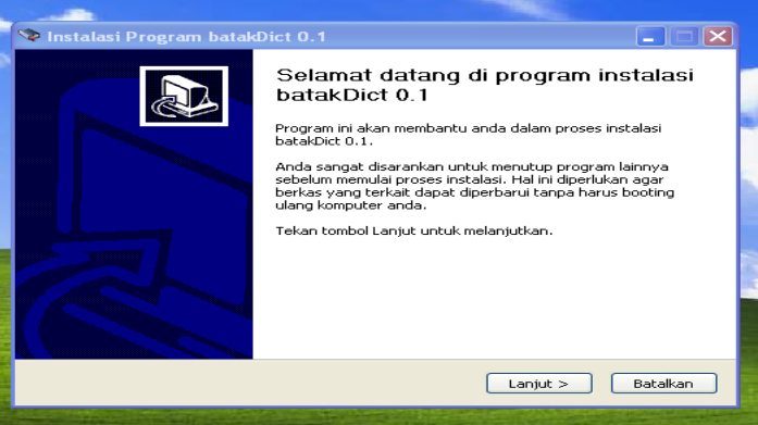Kamus Bahasa Batak – Indonesia (BatakDict) di Windows
