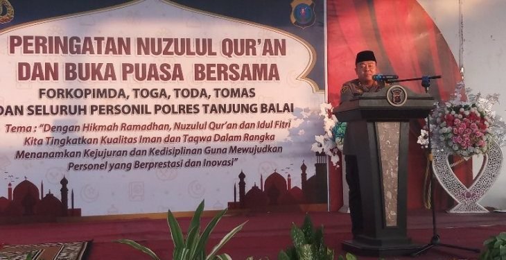 Kapolres Tanjungbalai imbau warga tidak terpancing situasi politik nasional