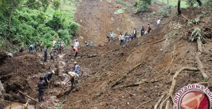 Longsor di Simalungun, seorang pekerja pembangkit listrik tertimbun