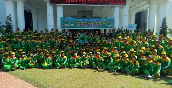 Kontingen Medan bertekad pertahankan juara umum Porprov 2019