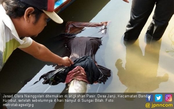 4 Hari Dicari, Jasad Balita Clara Ditemukan 5 Kilometer dari Lokasi Kejadian