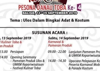 Festival Karnaval Pesona Danau Toba akan Sajikan Makanan Daging Babi