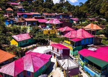 Tigarihit Kampung Warna – Warni di Danau Toba