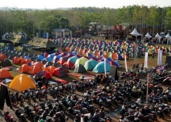 The Kaldera Danau Toba Tempat Motocamp Bikers Jalin Persaudaraan