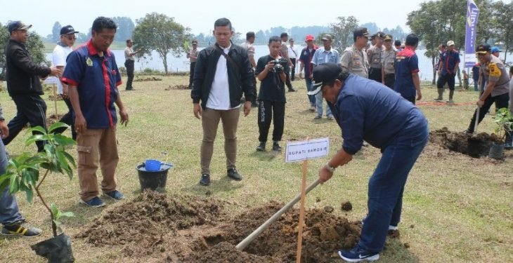 Pemkab Samosir dukung penanaman sejuta pohon di kawasan Danau Toba