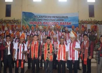 DPD Horas Bangso Batak Provinsi Jambi Resmi Dilantik