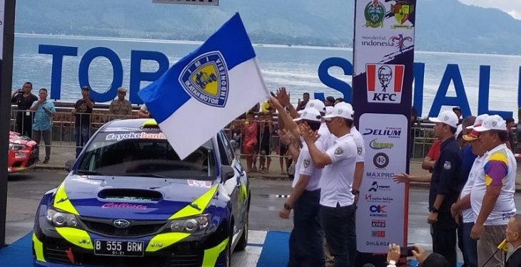 IMI promosikan wisata Danau Toba Parapat dengan balapan mobil