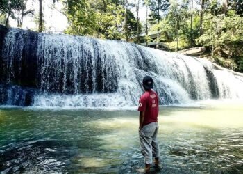 Air Terjun Caroce di Mandailing  Belum Dikelola Profesional