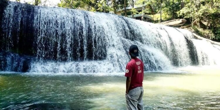 Air Terjun Caroce di Mandailing  Belum Dikelola Profesional