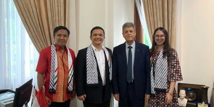 Panitia Natal Batak Bersatu Serahkan Dana Kemanusiaan Ke Dubes Palestina