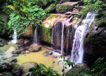 Wisata Alam Air Terjun Pelangi Indah Deli Serdang