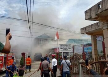Rutan Kabanjahe terbakar, para napi dipindahkan ke empat daerah di Sumut