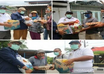 Karang Taruna-PWI dan IWO Sibolga-Tapteng berbagi kasih