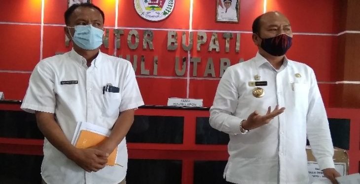 Taput klarifikasi pasien positif COVID-19, Bupati Nikson: Pasien warga Palembang punya kontak di Taput dan Toba