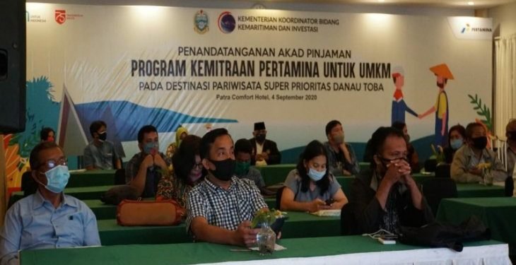 Pertamina kucurkan  pinjaman Rp5,4 miliar untuk UMKM di Danau Toba