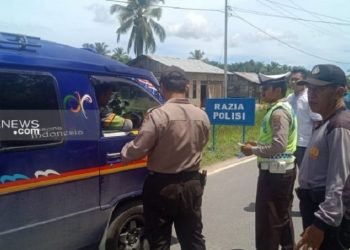 Operasi Zebra Toba 2020 di Tapteng digelar dengan prokes COVID-19