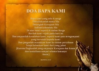 Ini Doa Bapa Kami dalam Bahasa Batak