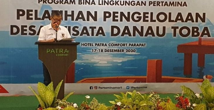 Pertamina MOR I latih pengelolaan desa  wisata di kawasan Danau Toba