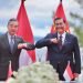 Menko Luhut terima kunjungan Menlu  China di Danau Toba