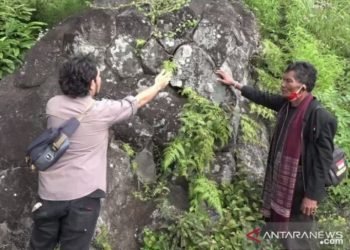 Batu Basiha, keunikan alam akibat letusan  Gunung Toba