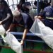 Faperika UNRI Sumut bagikan seribu mesker dan restocking 50 ribu ikan