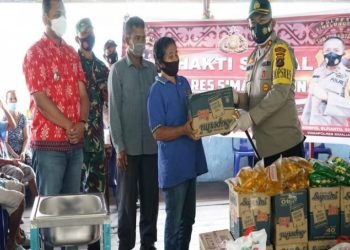 Kapolres Simalungun kunjungi “Kampung Tangguh” di daerah Parapat