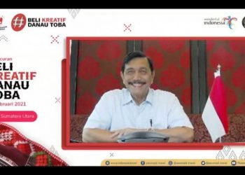 Luhut: Beli Kreatif Danau  Toba kolaborasi bangun pariwisata-ekraf