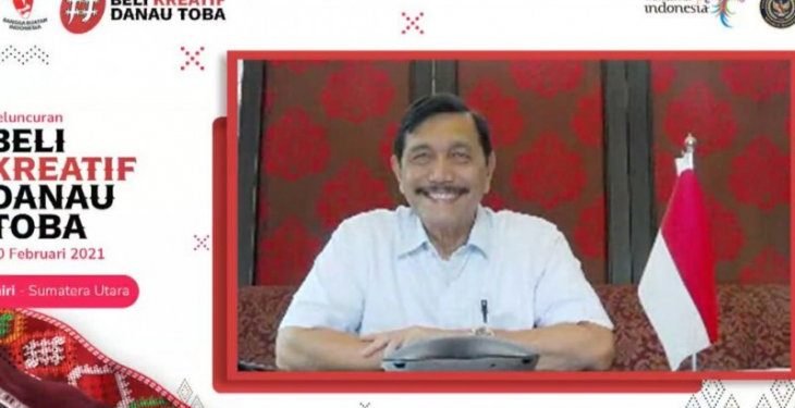Luhut: Beli Kreatif Danau  Toba kolaborasi bangun pariwisata-ekraf