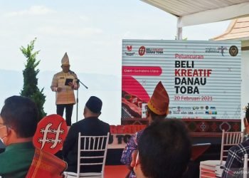 Menparekraf  optimistis Beli Kreatif Danau Toba mampu bangkitkan UMKM