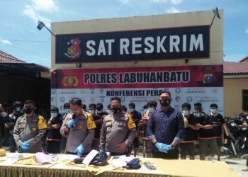 Operasi Sikat Toba, Polres Labuhanbatu ringkus 130 pelaku kejahatan konvensional