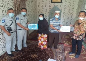 Jasa Raharja serahkan santunan  untuk korban meninggal KMP Ihan Batak